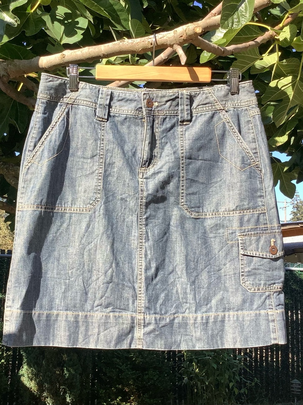 Vintage Jean Skirt